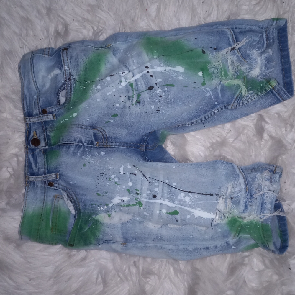 Boy's Distressed Denim Jean Short